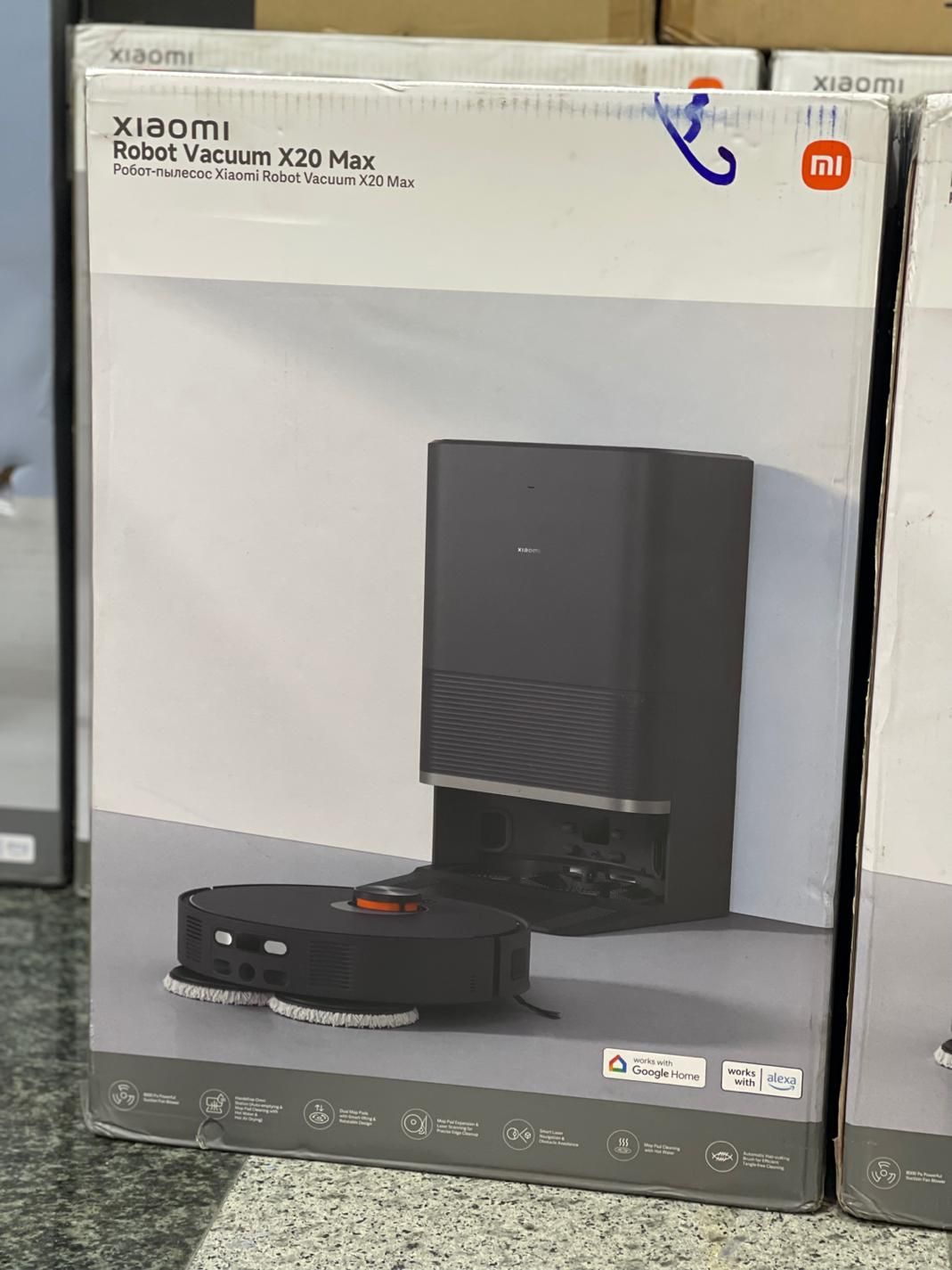 جارو رباتیک شیائومی Xiaomi Robot Vacuum X20 Max|جاروبرقی، جارو شارژی، بخارشو|تهران, میدان ولیعصر|دیوار