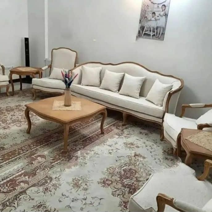 مبل کوئین فرانسوی|مبلمان خانگی و میز عسلی|کرج, گلدشت|دیوار