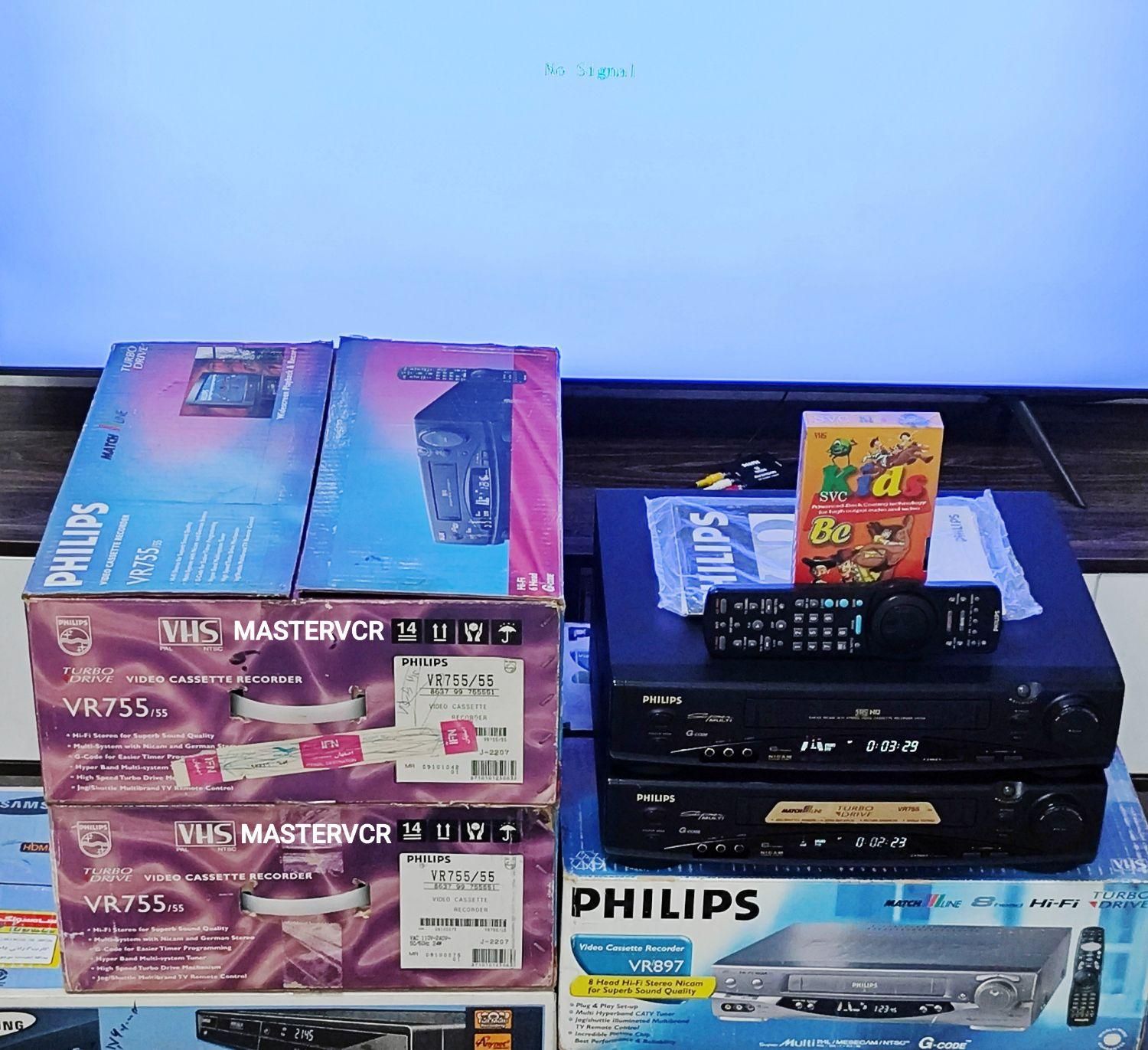 ویدئو فیلیپس MASTERVCR VR755|پخش‌کننده DVD و ویدیو|تهران, نیاوران|دیوار