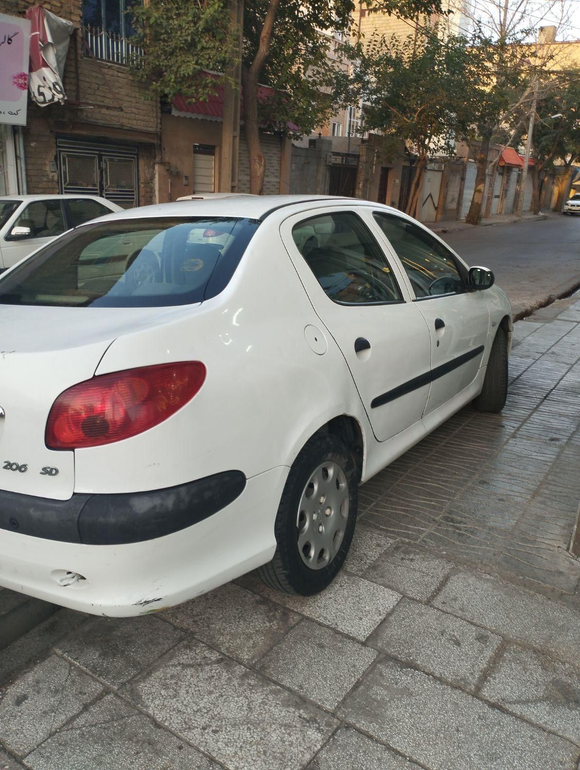پژو 206 SD V8، مدل ۱۳۹۵|خودرو سواری و وانت|مشهد, کوی المهدی|دیوار