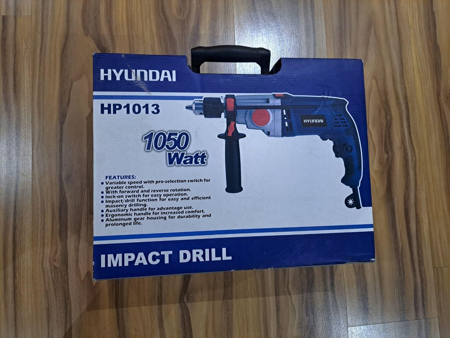 دریل چکشی هیوندای مدل HP1013 در حد نو نو|ابزارآلات|تهران, ستارخان|دیوار