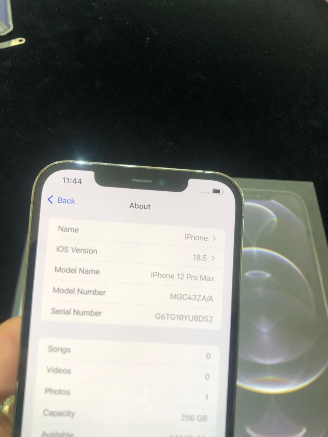 اپل iPhone 12 Pro Max با حافظهٔ ۲۵۶ گیگابایت|موبایل|کرمانشاه, |دیوار