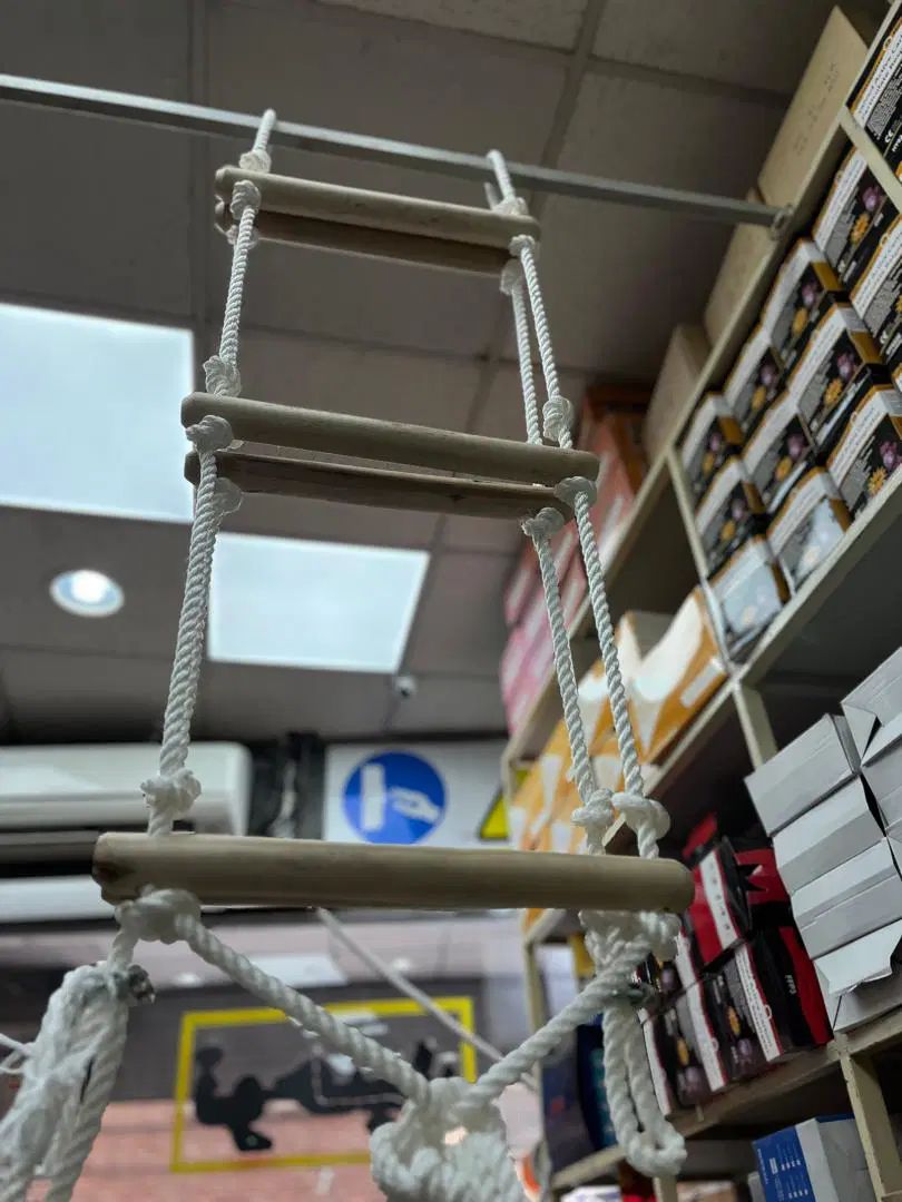 نردبان طنابی با پله های چوبی|ابزارآلات|تهران, حسن‌آباد|دیوار