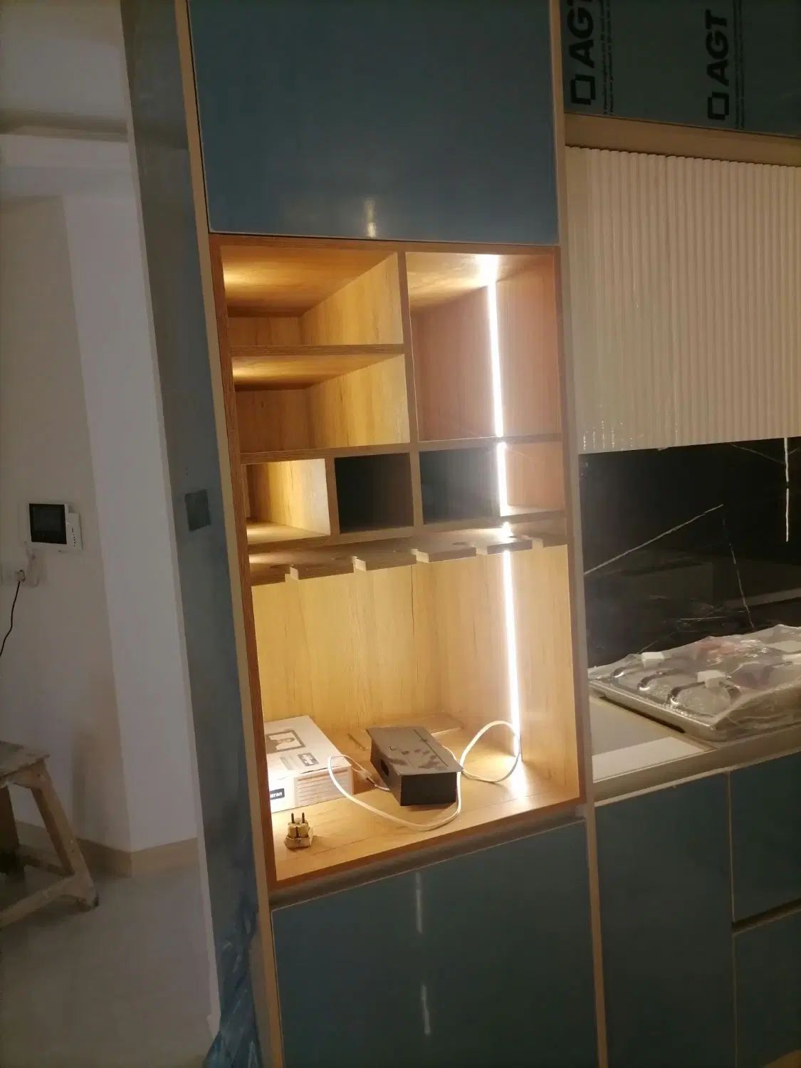 لاین نوری کابینت و کناف به سفارش شما با هر ابعاد.|لامپ و چراغ|بابلسر, |دیوار
