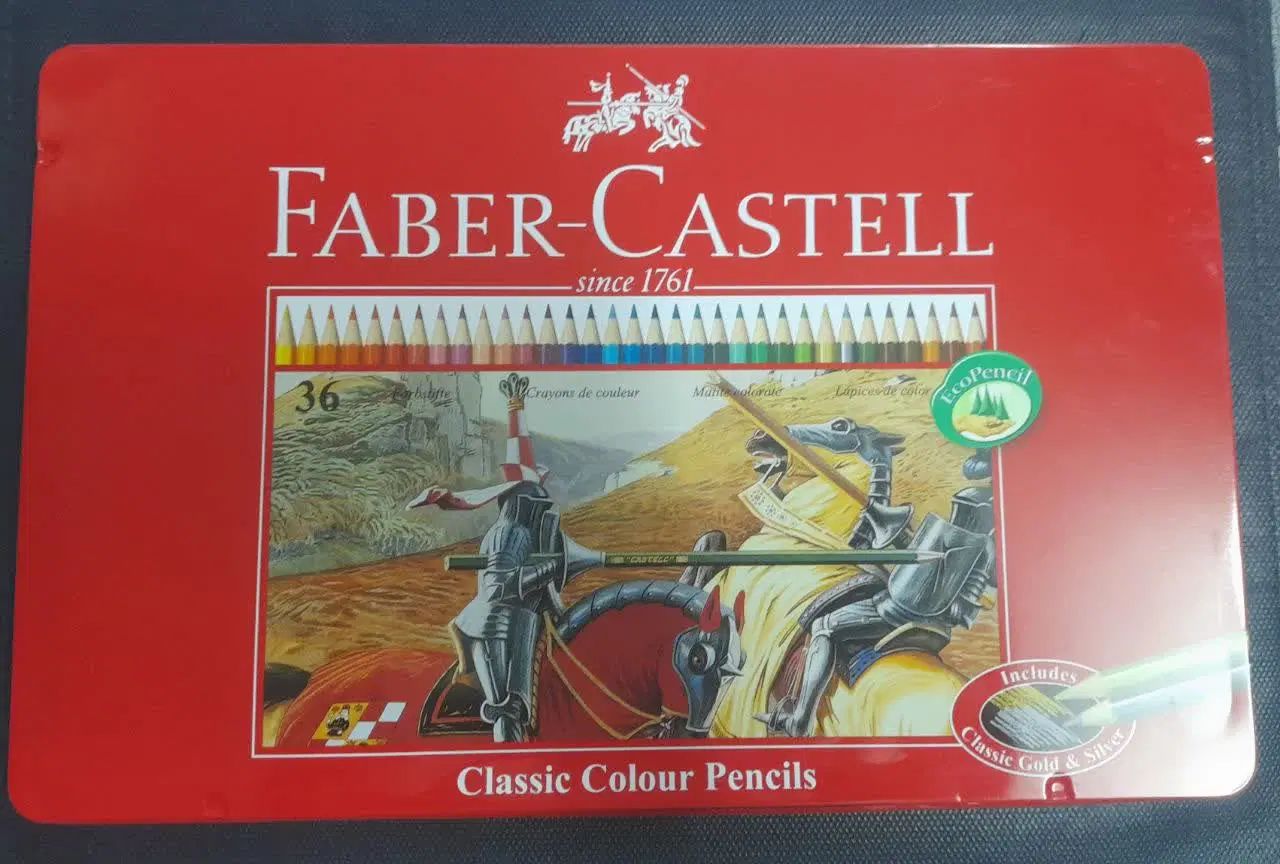 مداد رنگی faber castell اصل|لوازم التحریر|مشهد, شفا|دیوار