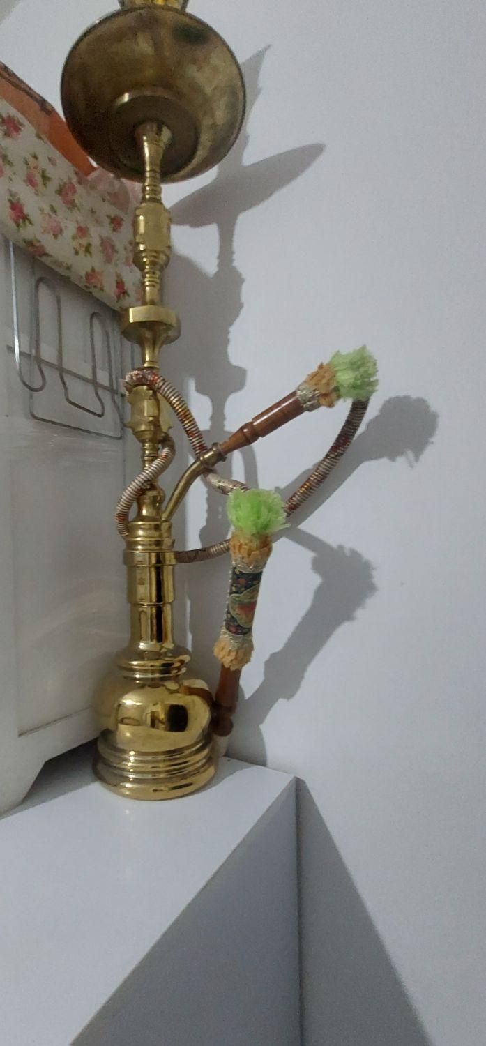 قلیون برنجی|صنایع دستی و سایر لوازم تزئینی|اسلام‌شهر, شهرک سعیدیه|دیوار