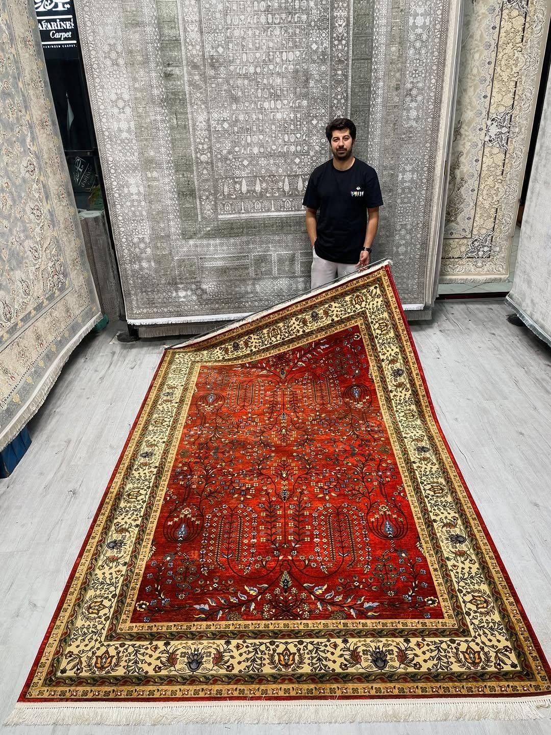 کالکشن نگارش۷۰۰شانه تراکم۲۵۵۰ جدید|فرش|صدرا-فارس, |دیوار