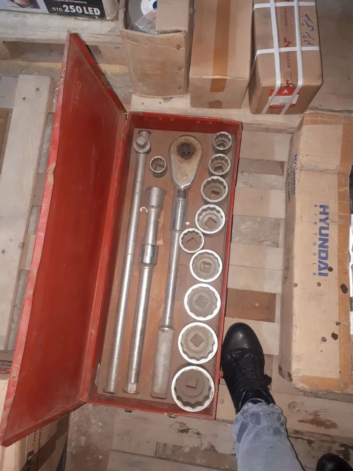 جعبه  بکس  ۱ اینچ  هندوستان TANG|ابزارآلات|رشت, حافظ آباد|دیوار