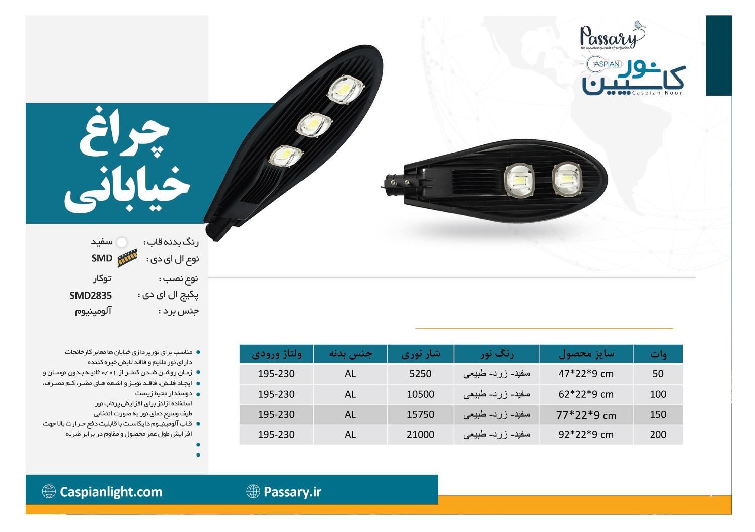 چراغ خیابانی led ال ای دی|لامپ و چراغ|تهران, امین حضور|دیوار