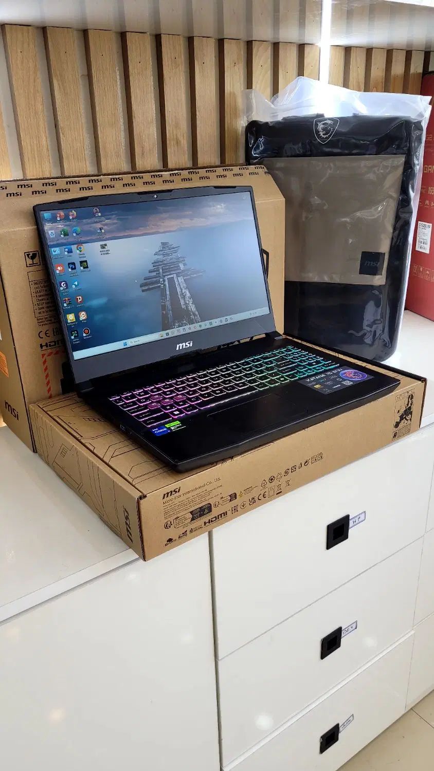 لپتاپ هیولای گیمینگ MSI Katana Core i7 نسل 13|رایانه همراه|مشهد, گوهرشاد|دیوار