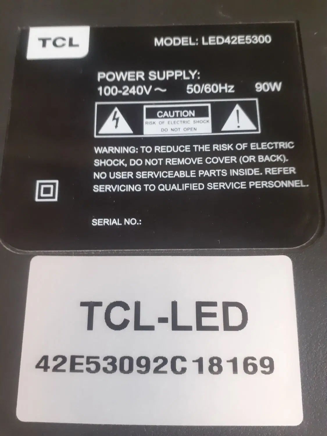 تلویزیون. TCL.  LED.|تلویزیون و پروژکتور|اصفهان, کردآباد|دیوار