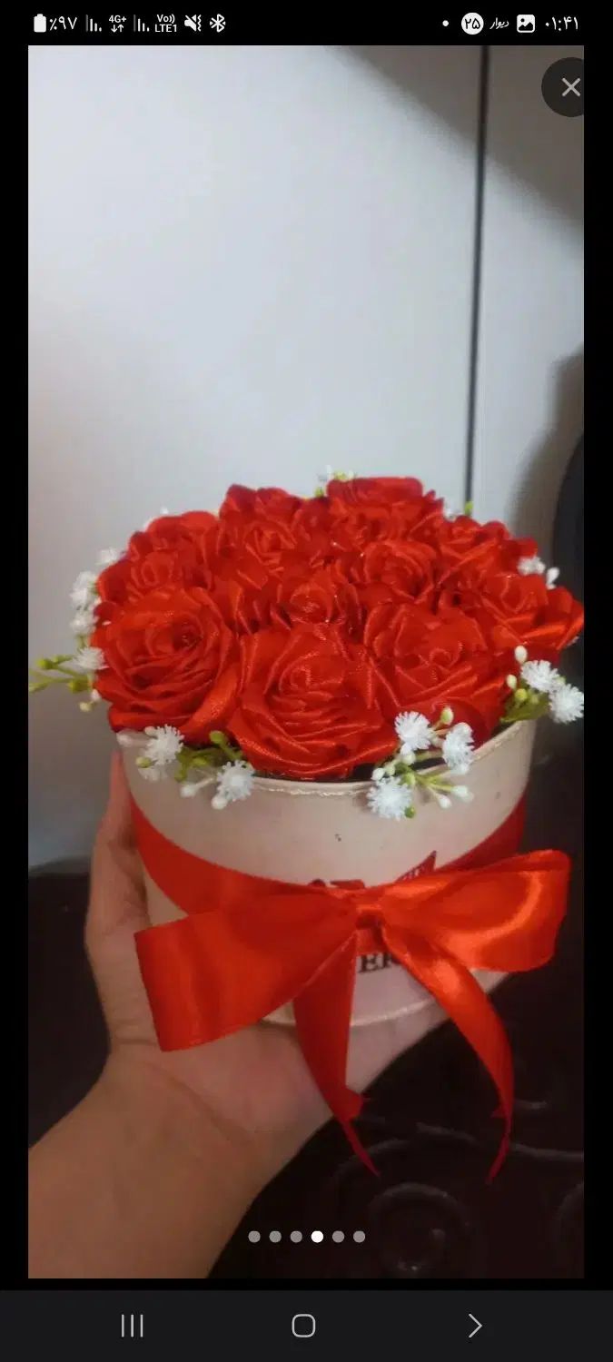 باکس گل ربانی و دسته گل ربانی. هدیه ای خاص|گل مصنوعی|قم, پردیسان|دیوار