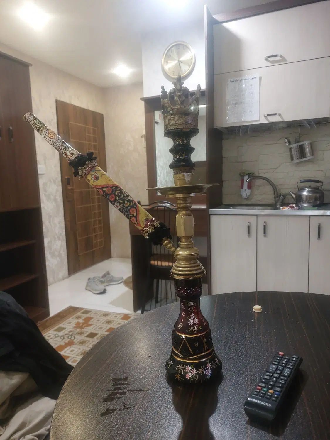قلیان برنجی|کلکسیون و سرگرمی|مشهد, امام رضا (ع)|دیوار