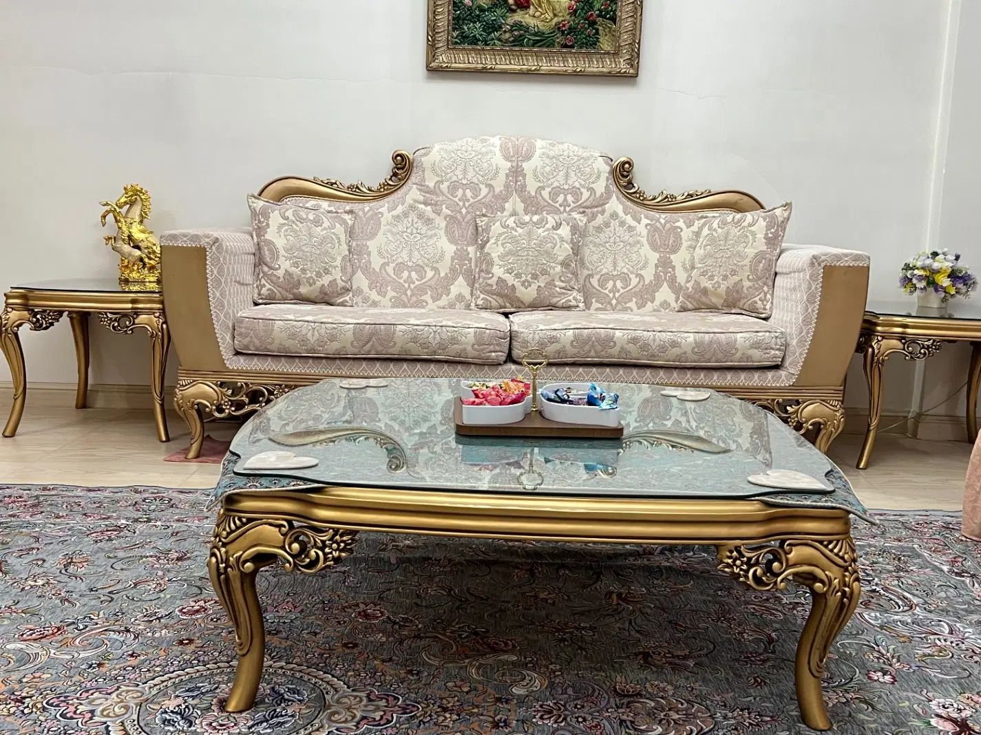 مبل نیمه استیل|مبلمان خانگی و میز عسلی|تهران, نیروی دریایی|دیوار