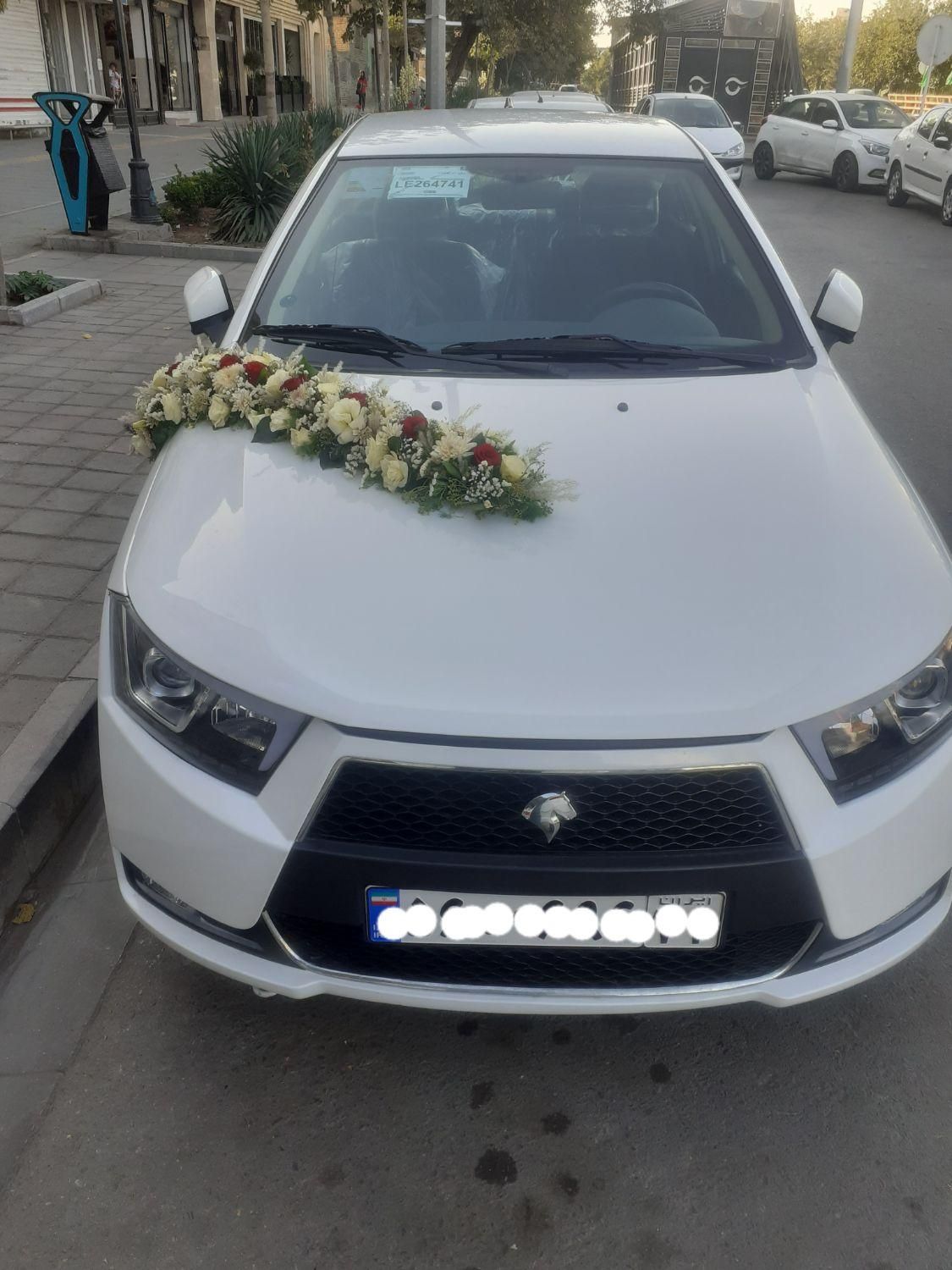 اجاره کرایه ماشین عروس دنا پلاس سفید گل آرایی عروس|خدمات پذیرایی، مراسم|مشهد, طبرسی شمالی|دیوار