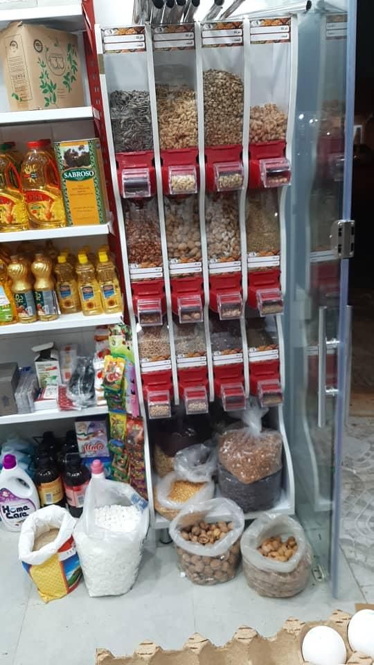 قفسه مکانیزه ۱۲ مخزنه ترک استند خشکبار|فروشگاه و مغازه|شیراز, پارک کوهستانی بوستان|دیوار