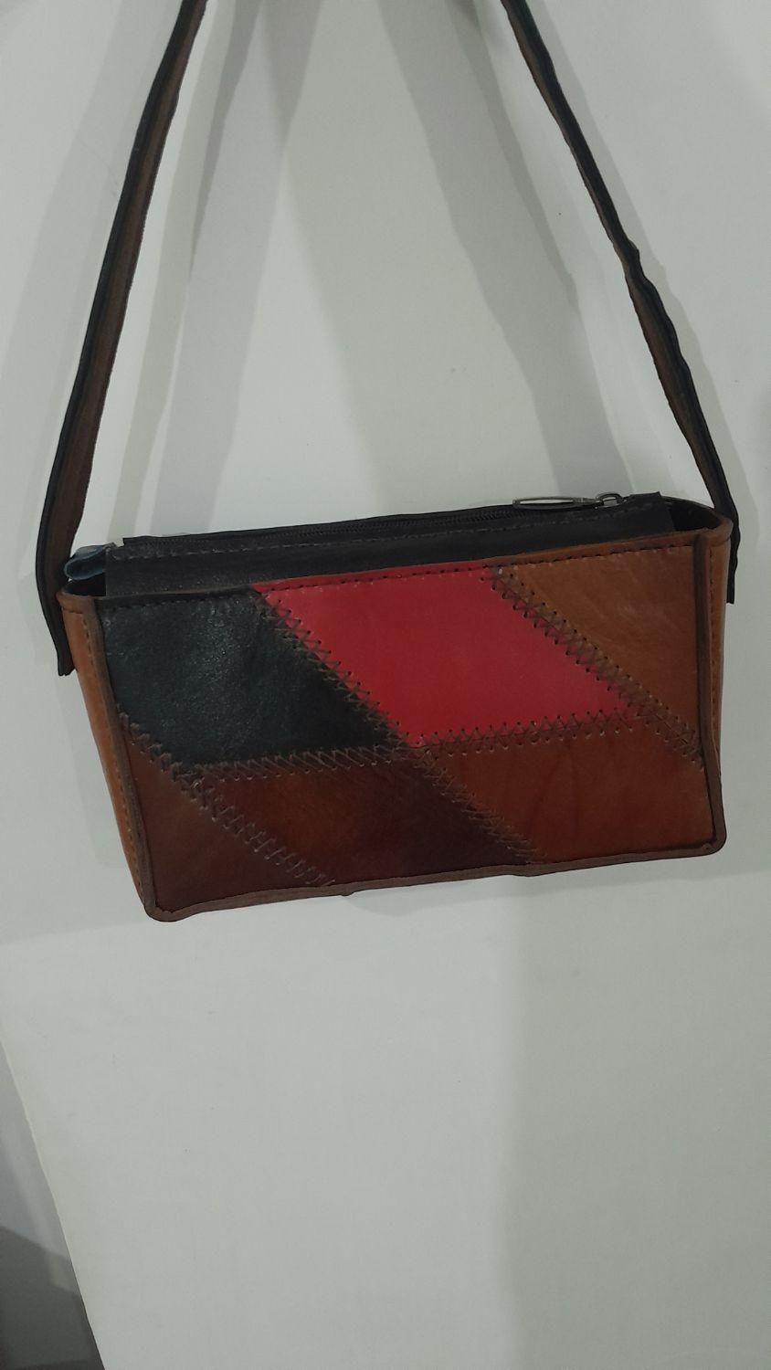 دوخت کیف زنانه  باچرم طبیعی و کاملا دست دوز|کیف، کفش، کمربند|اردبیل, |دیوار