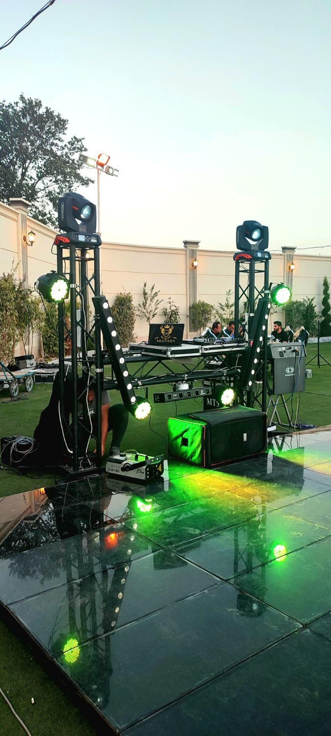 کرایه اجاره نصب تجهیزات نورپردازی dj سیستم صوت tv|خدمات پذیرایی، مراسم|اصفهان, خانه اصفهان|دیوار
