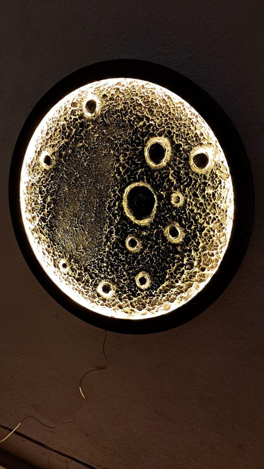 تابلو ماه قطر 60cm|تابلو، نقاشی، عکس|تبریز, |دیوار