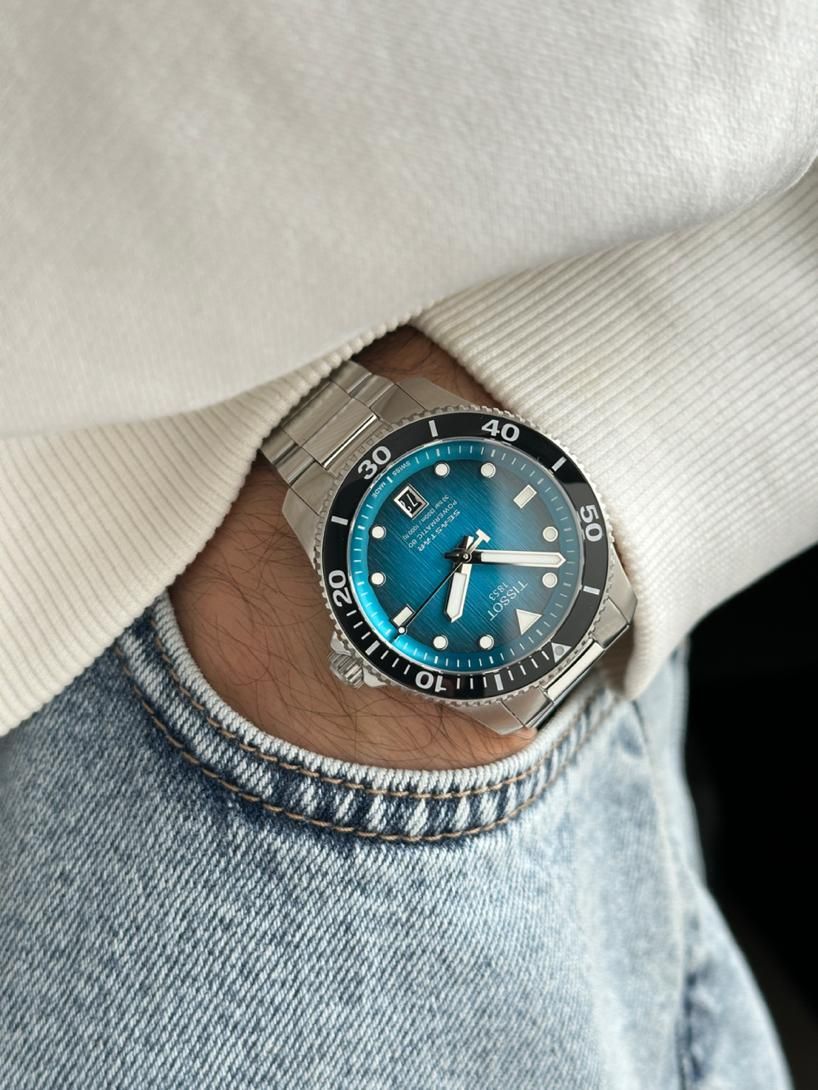 ساعت 300 متر تیسوت تیسو TISSOT بزل چرخان|ساعت|تهران, زعفرانیه|دیوار
