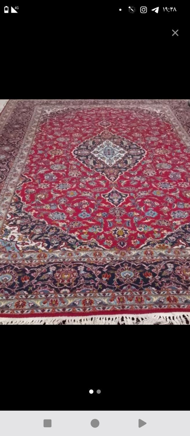 فرش دستباف کاشان عالی|فرش|سیرجان, |دیوار