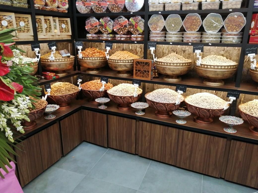 جام آجیل استند آجیل قفسه آجیل ظرف خشکبار|فروشگاه و مغازه|مشهد, گلشور|دیوار