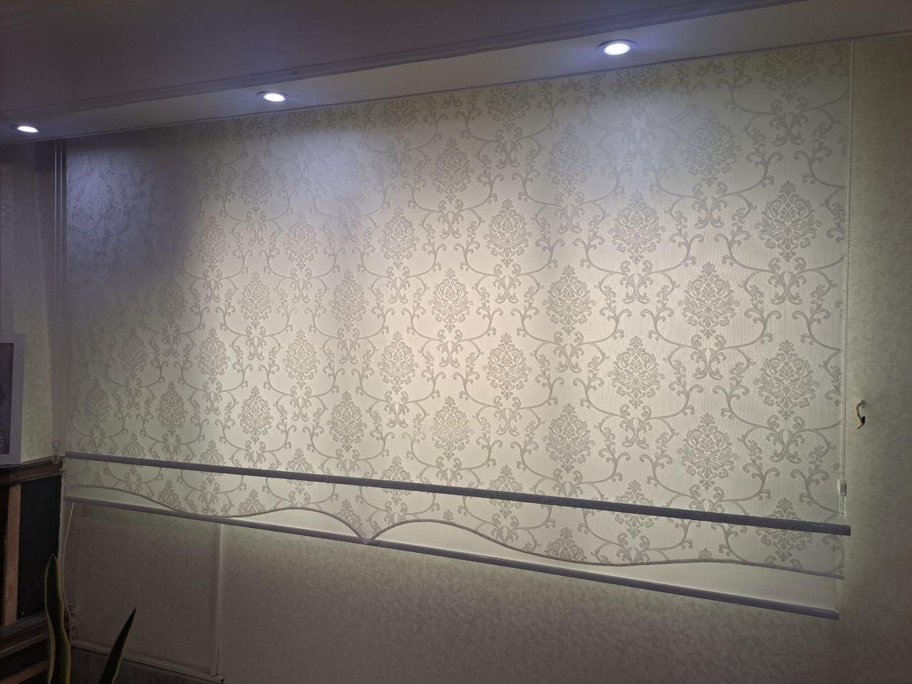 پرده دومکانیزم طرح گلدوزی و vip|پرده، رانر، رومیزی|تهران, زعفرانیه|دیوار