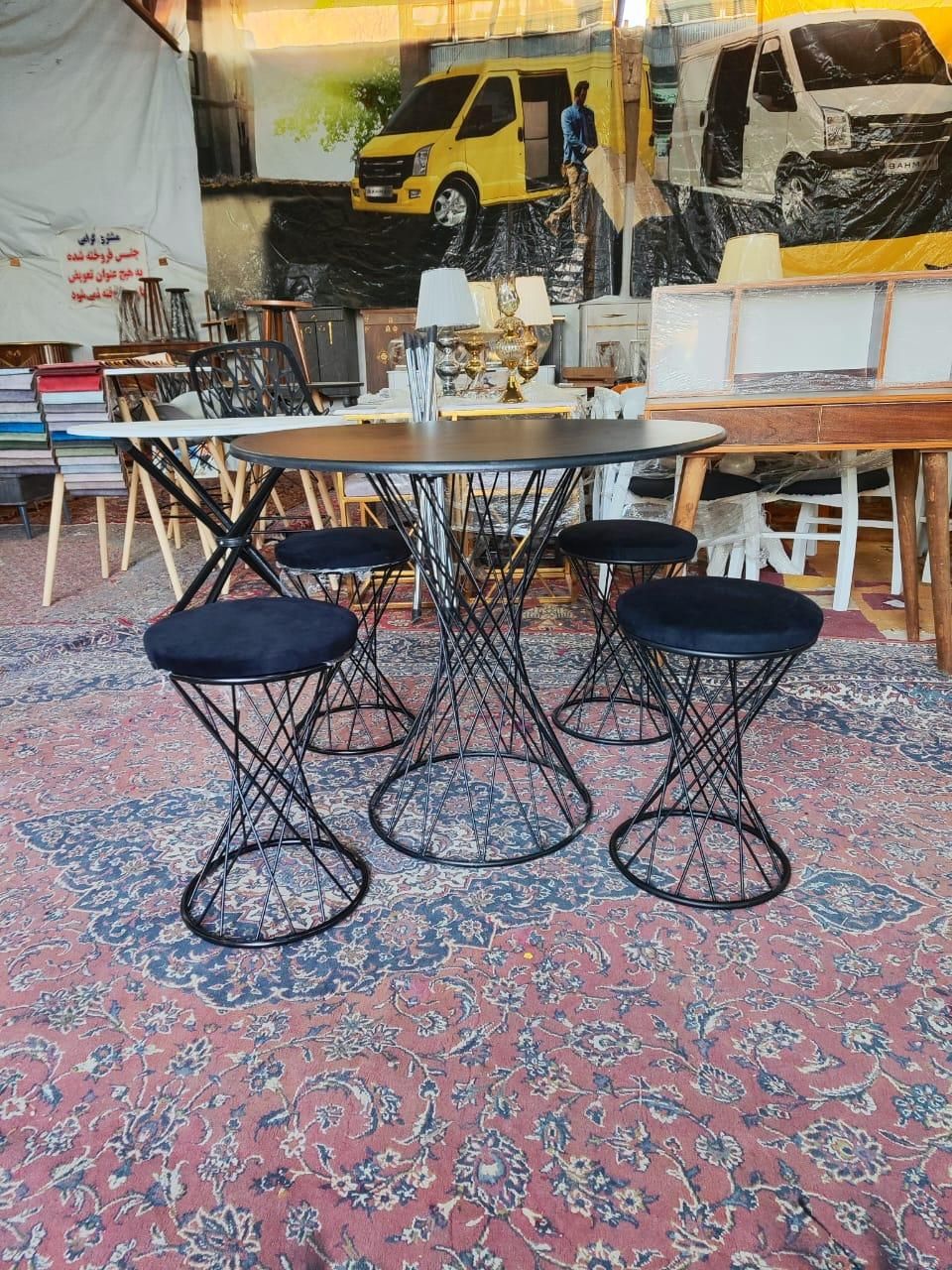 میز و صندلی (مدل بریتویا) تک و عمده|میز و صندلی غذاخوری|شیراز, وزیرآباد|دیوار