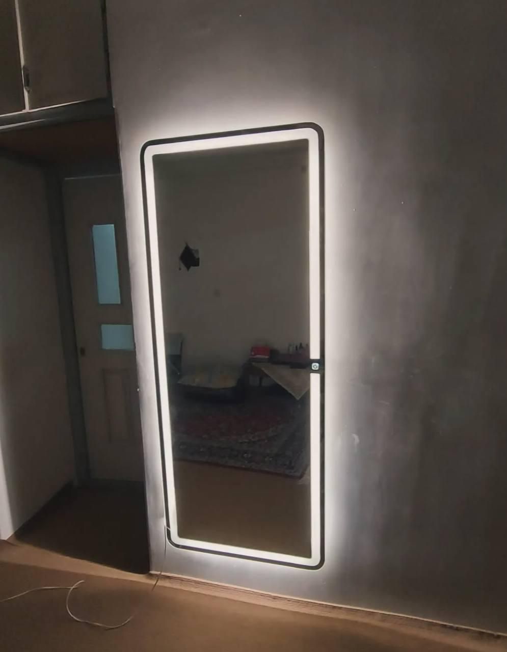 آیینه مستطیل گوش گرد(ساده و سندبلاست)|آینه|قزوین, |دیوار