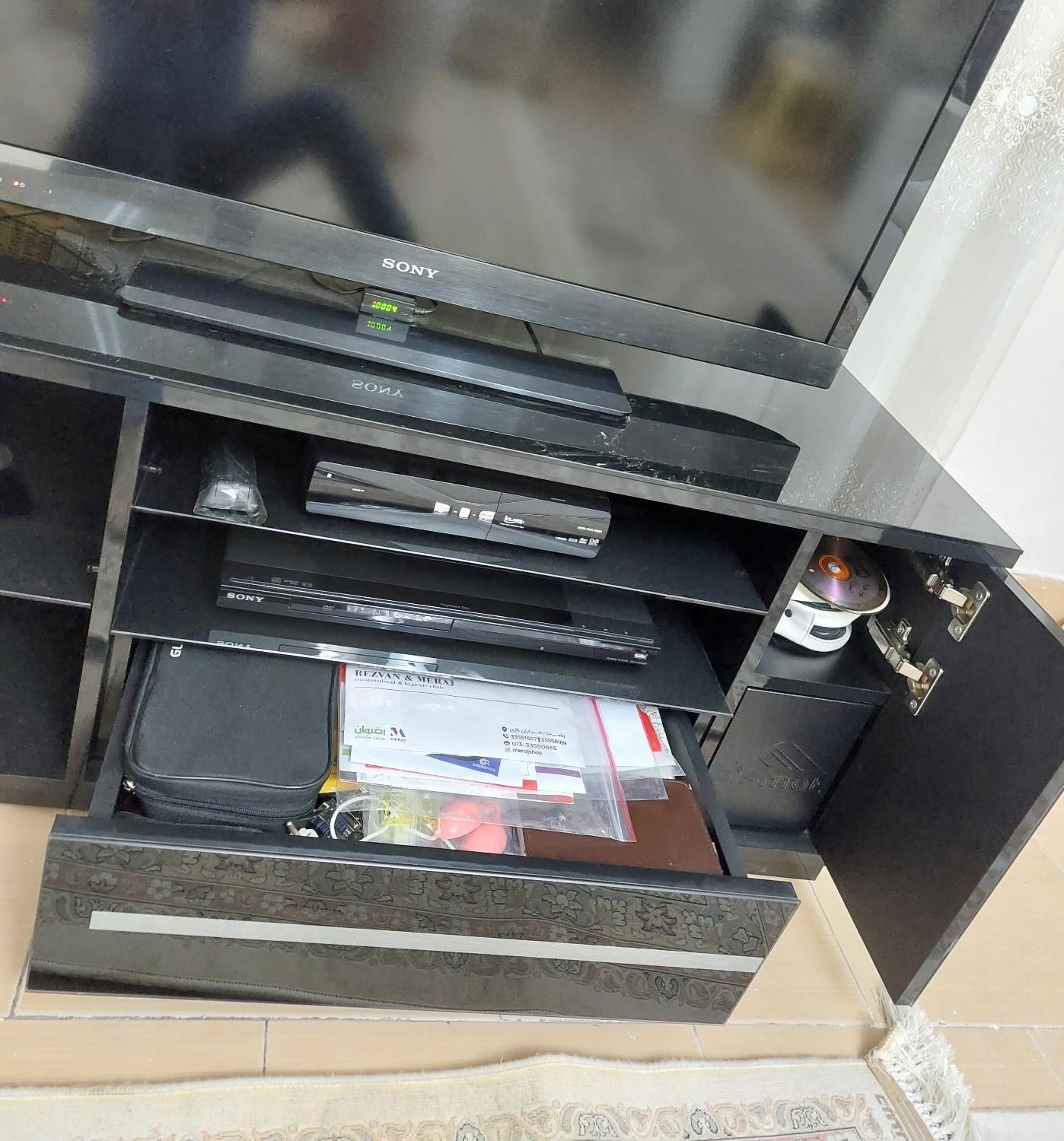 میز تلویزیون mdf خارجی|میز تلویزیون|رشت, استقامت ۱|دیوار