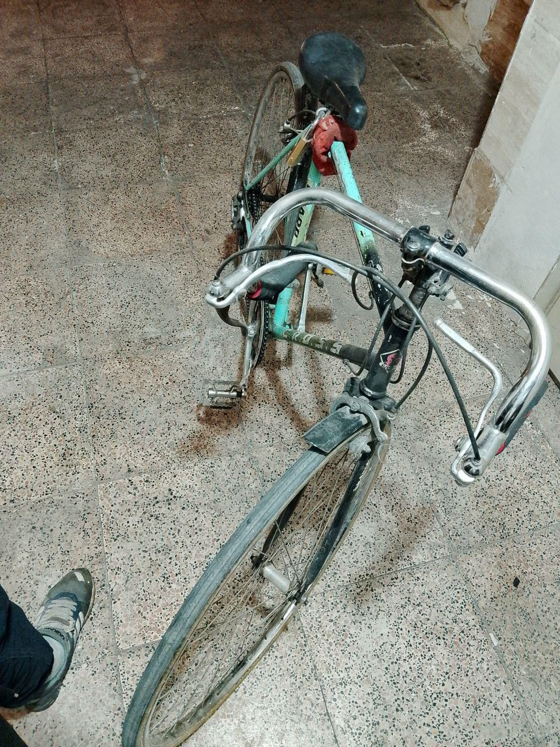 دوچرخه ژاپنی کورسی قدیمی همه لوازم فابریک|دوچرخه، اسکیت، اسکوتر|تهران, هرندی|دیوار