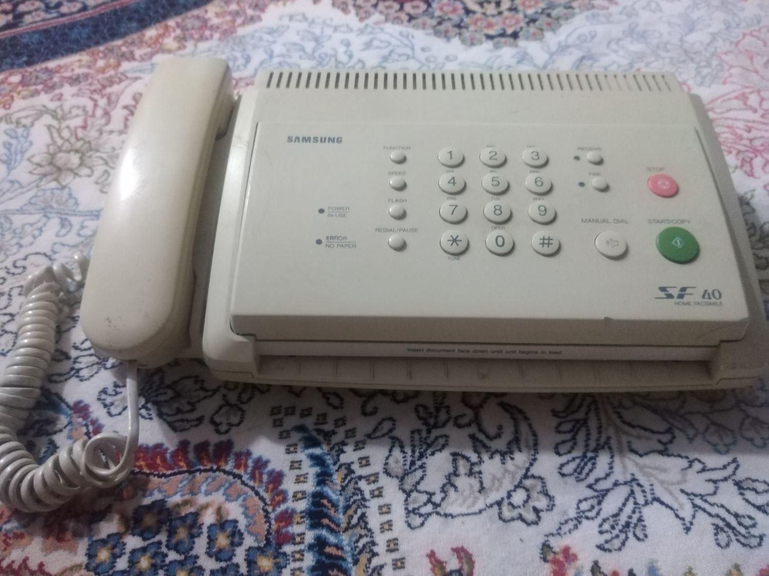 تلفکس  خارجی فکس تلفنی سالم همراه موس|پرینتر، اسکنر، کپی، فکس|اهواز, گلستان|دیوار