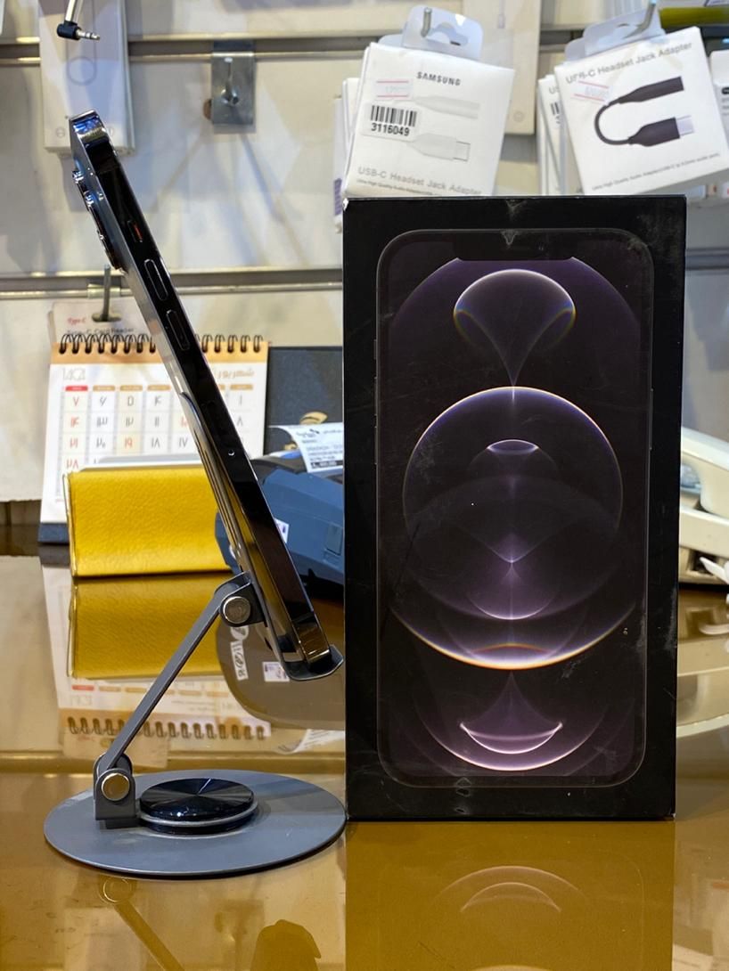 گوشی ایفون iPhone 12 pro max 128 خاکستری بارحیستری|موبایل|مشهد, آزادشهر|دیوار