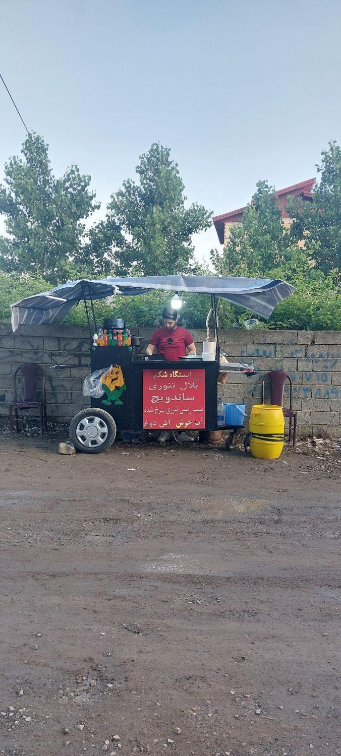 دکه ساندویچی و بلال و پیتزا تنوری|کافی‌شاپ و رستوران|آستارا, |دیوار