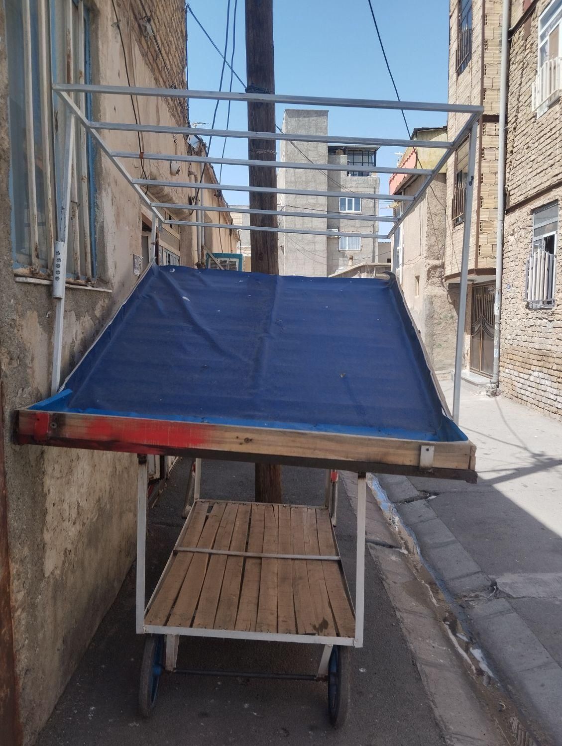 چهارچرخ گاری خودم درستش کردم|سایر لوازم برقی|ماهدشت, |دیوار