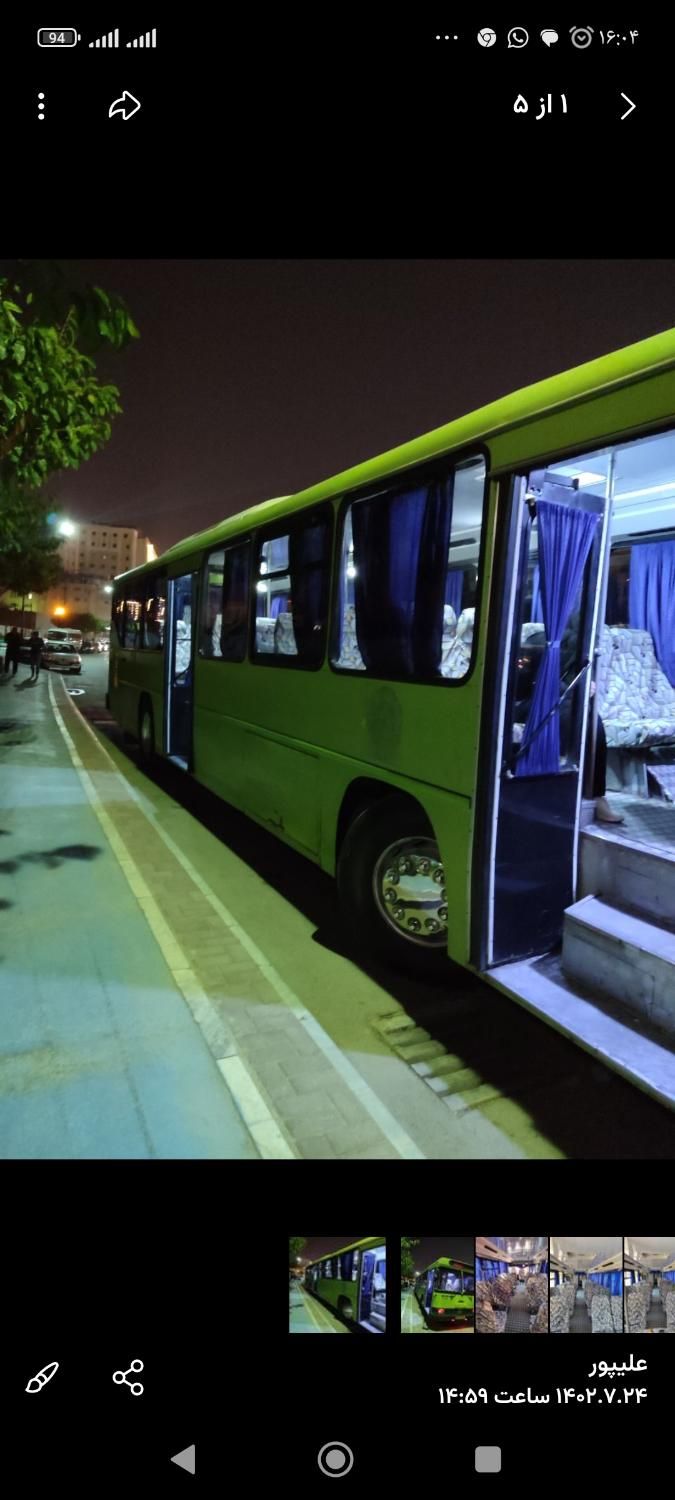 اتوبوس دربستی|خدمات حمل و نقل|مشهد, شاهد (شهرک غرب)|دیوار