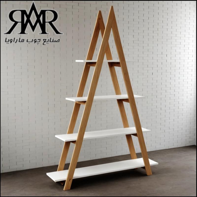 قفسه کتاب و دکوری B01 چوبی و ام دی اف|کتابخانه، شلف، قفسههای دیواری|ارومیه, |دیوار