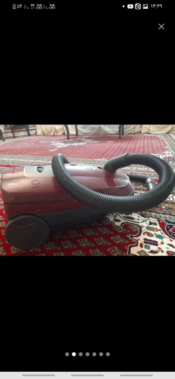 جارو برقی پاناسونیک موتور صفر|جاروبرقی، جارو شارژی، بخارشو|اصفهان, سپاهان‌شهر|دیوار