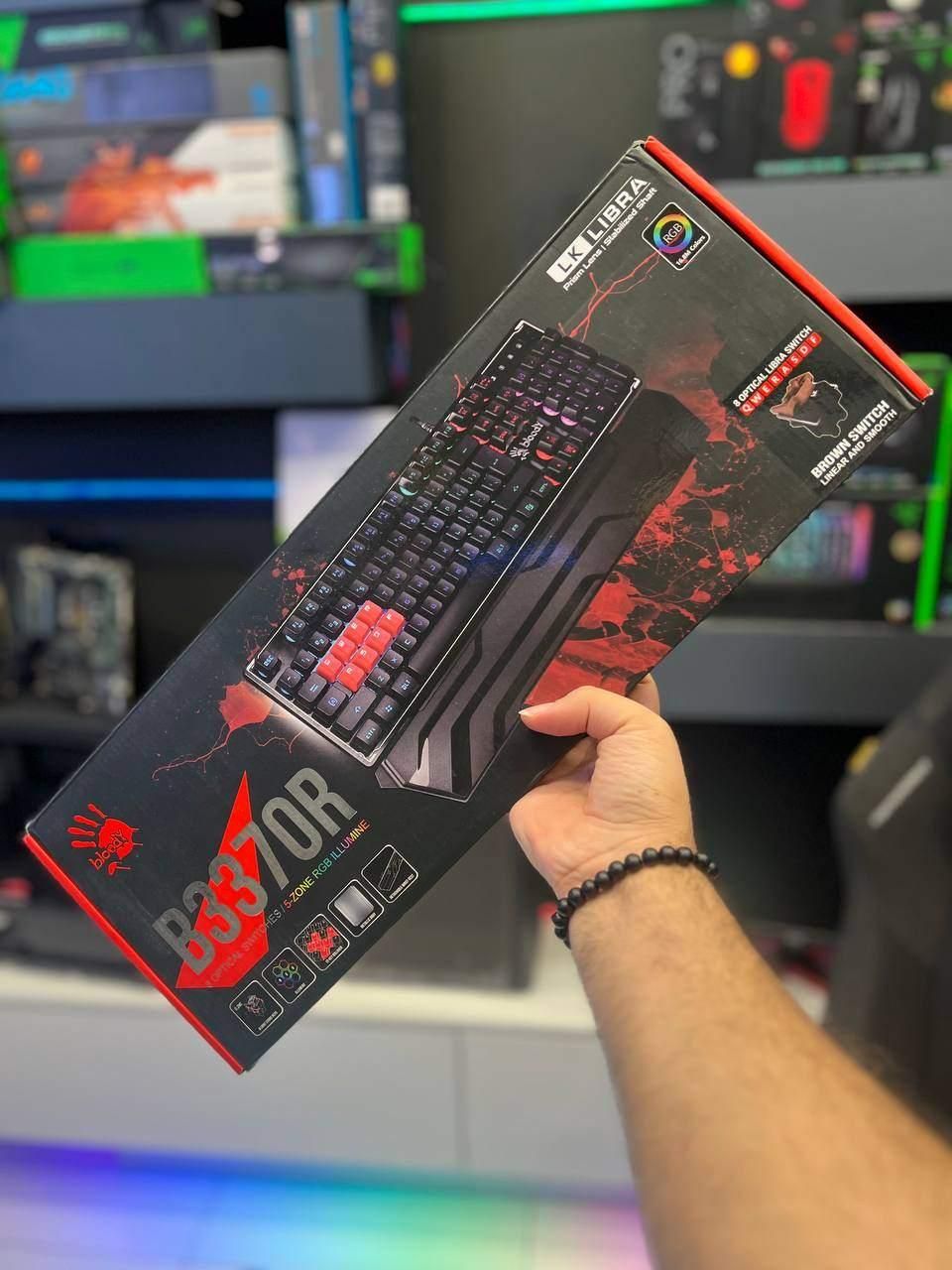 کیبورد مکانیکال bloody a4tech گیمینگ|قطعات و لوازم جانبی رایانه|تهران, ونک|دیوار