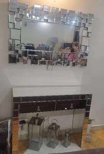 اینه کنسول ساعت ست|بوفه، ویترین، کنسول|تهران, استقلال|دیوار