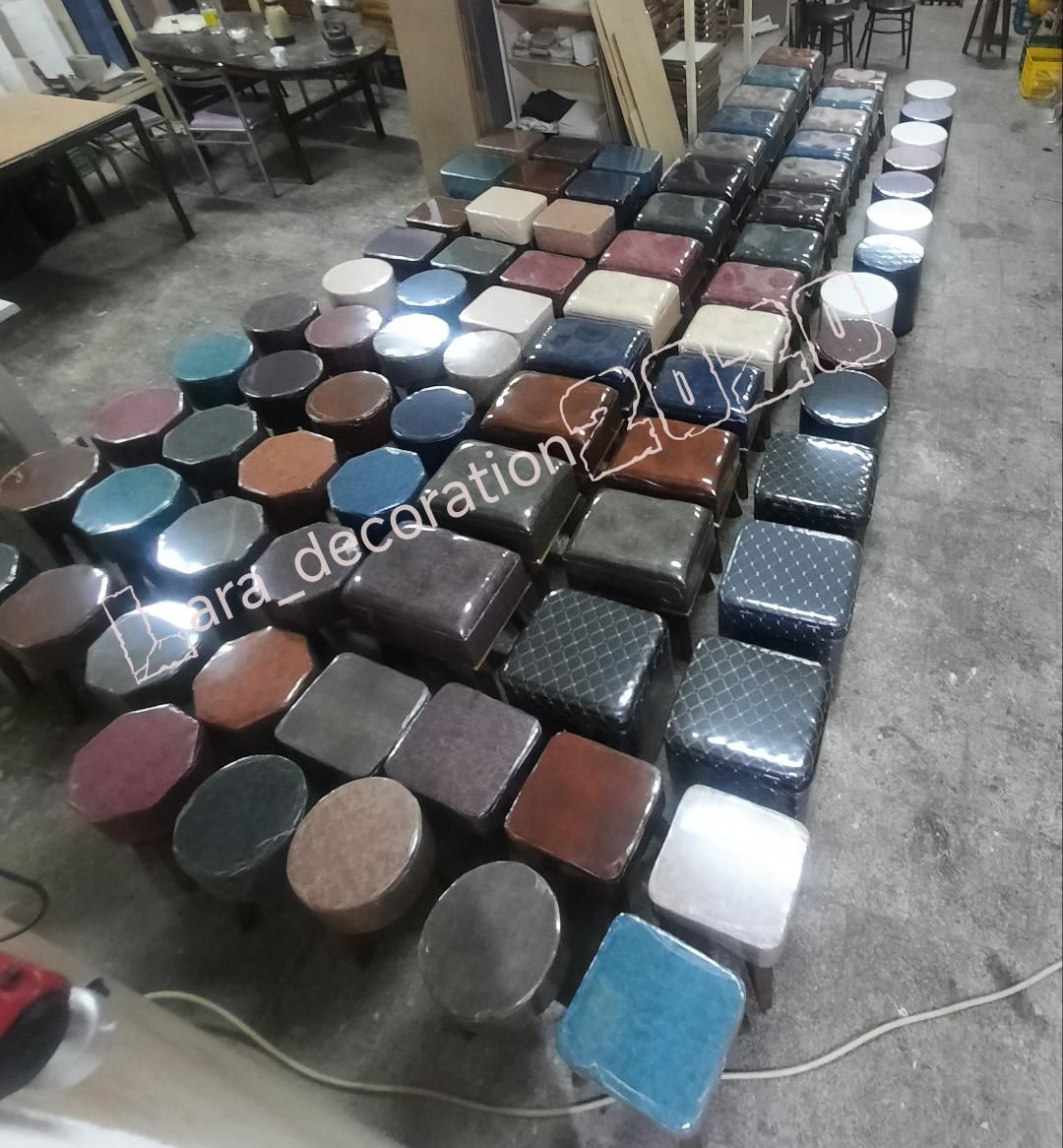 پاف تک نفره هشت ضلعی کد 130|صندلی و نیمکت|تبریز, |دیوار