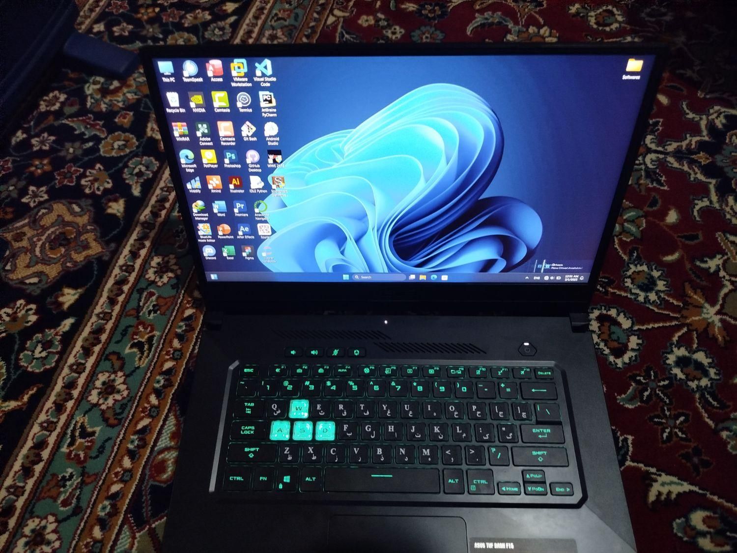 Asus Tuf gaming Rtx 3060|رایانه همراه|تهران, آبشار|دیوار