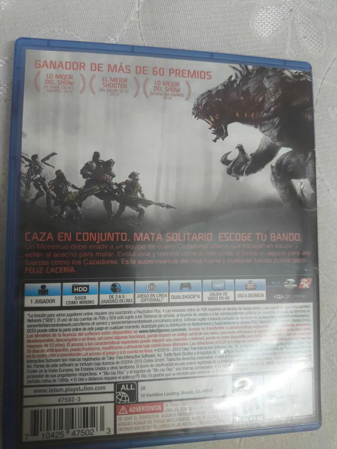فروش بازی evolve برای ps4 ps5|کنسول، بازی ویدئویی و آنلاین|تهران, ستارخان|دیوار