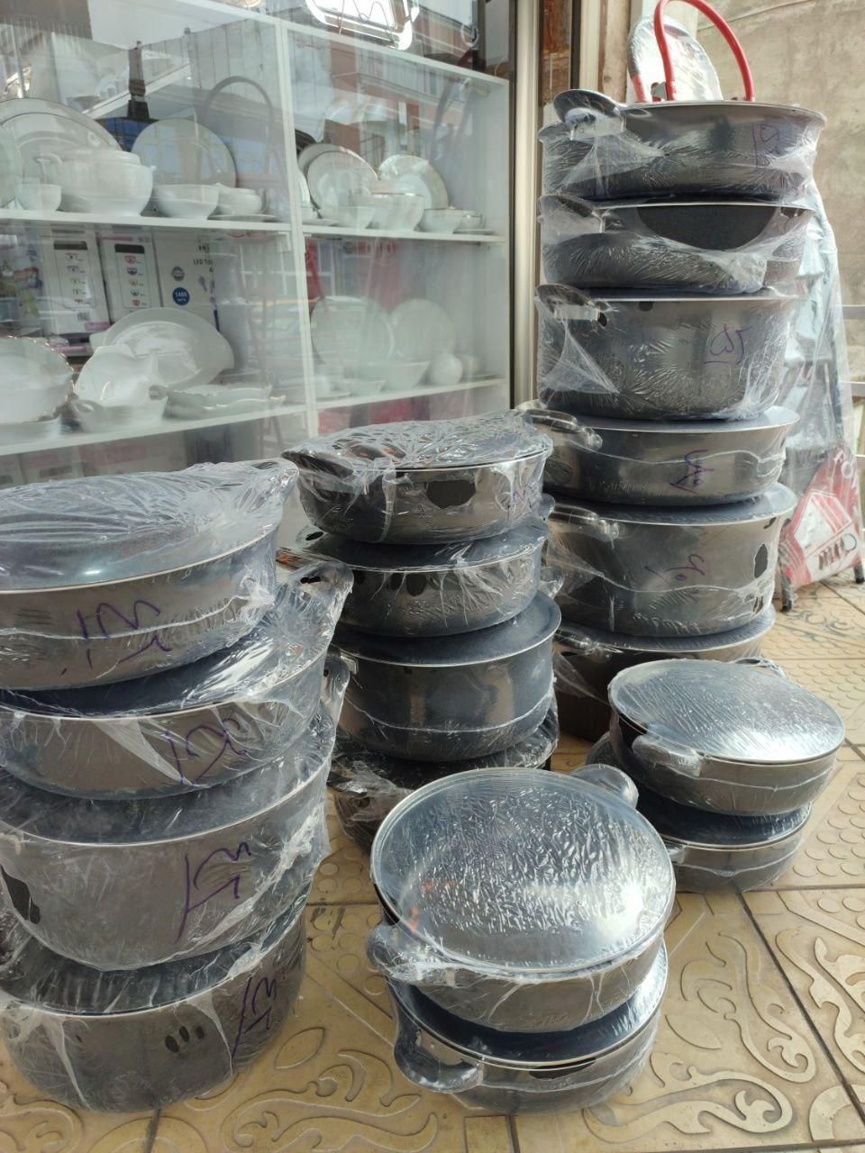 قابلمه های تفلون سایز بزرگ20تا100نفره|ظروف پختوپز|مهاباد (آذربایجان غربی), |دیوار