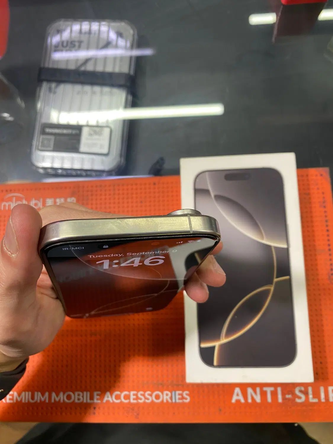 Iphone 16pro 256 zaaایفون ۱۶ پرو|موبایل|تهران, گلستان (شهرک راه آهن)|دیوار