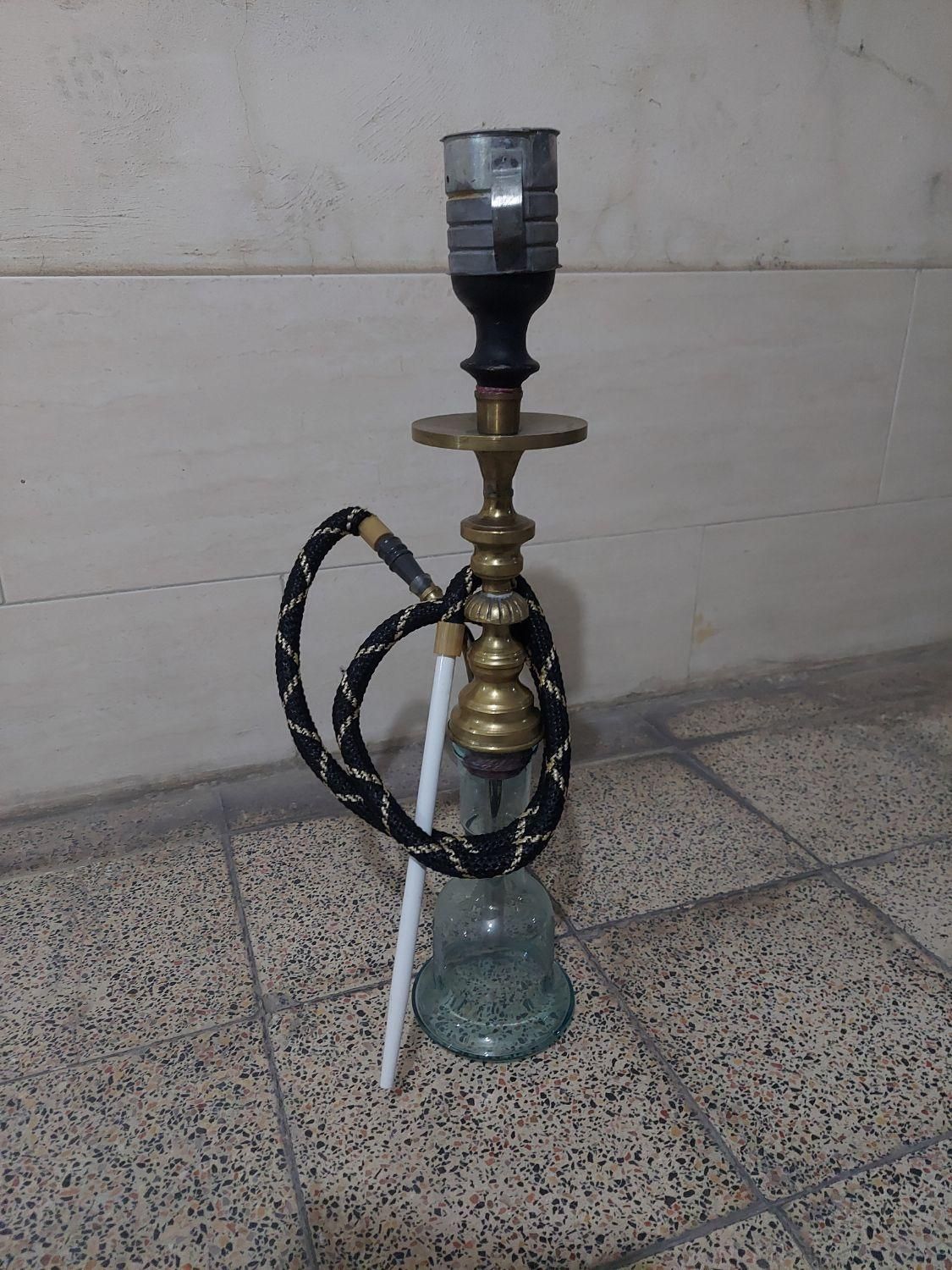 قلیان تنه برنجی  کام خوب و انواع طمع ها.|زیورآلات و اکسسوری|اسلام‌شهر, شهرک مهدیه|دیوار