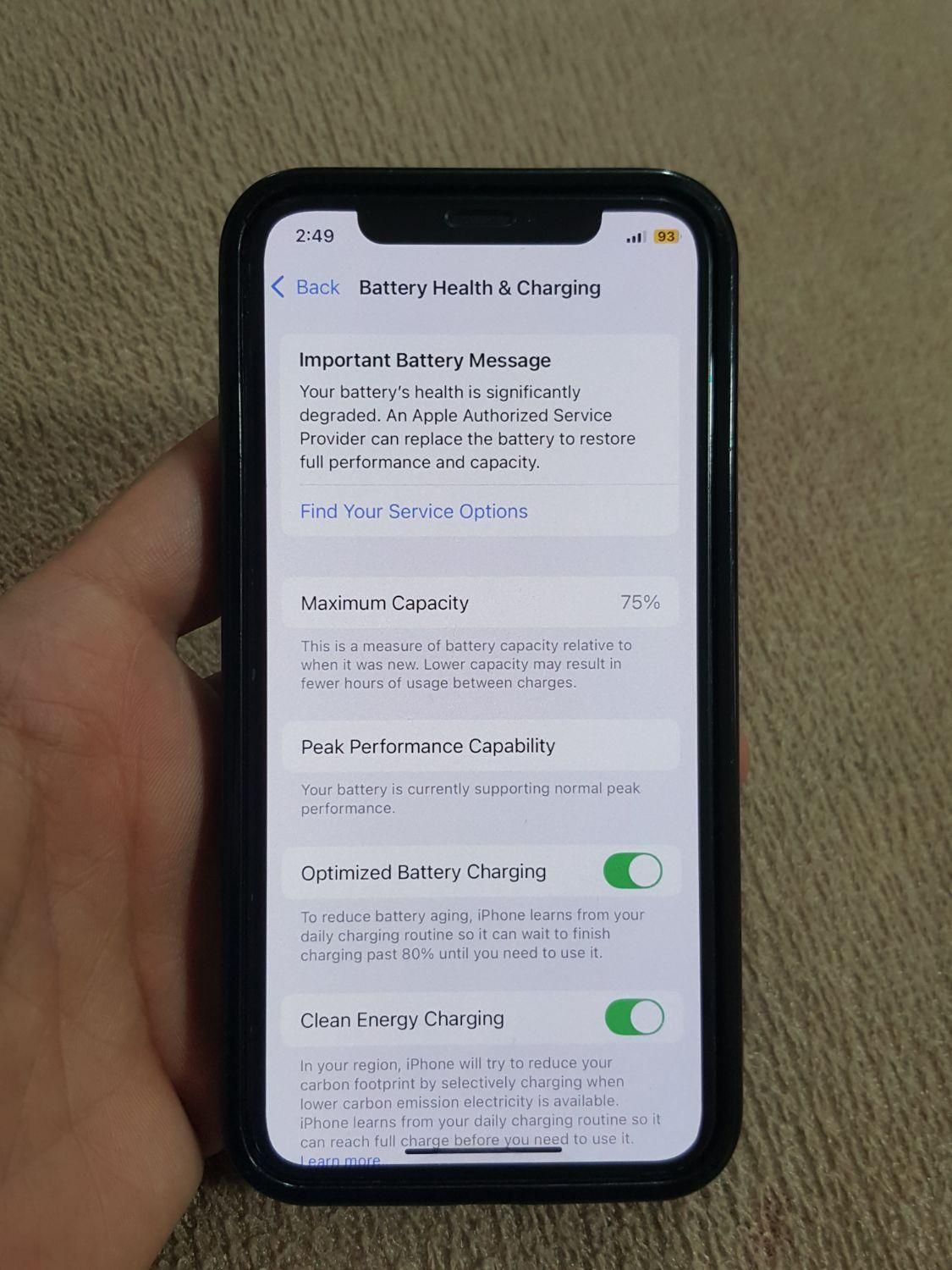 اپل iPhone XS با حافظهٔ ۲۵۶ گیگابایت|موبایل|محمدیه-قزوین, |دیوار