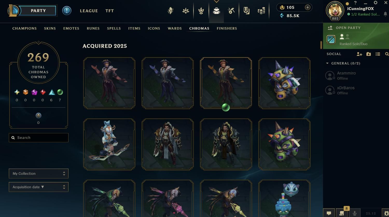 اکانت حرفه ای لیگ آو لجندز League of Legends|کنسول، بازی ویدئویی و آنلاین|تهران, شهرک دانشگاه|دیوار