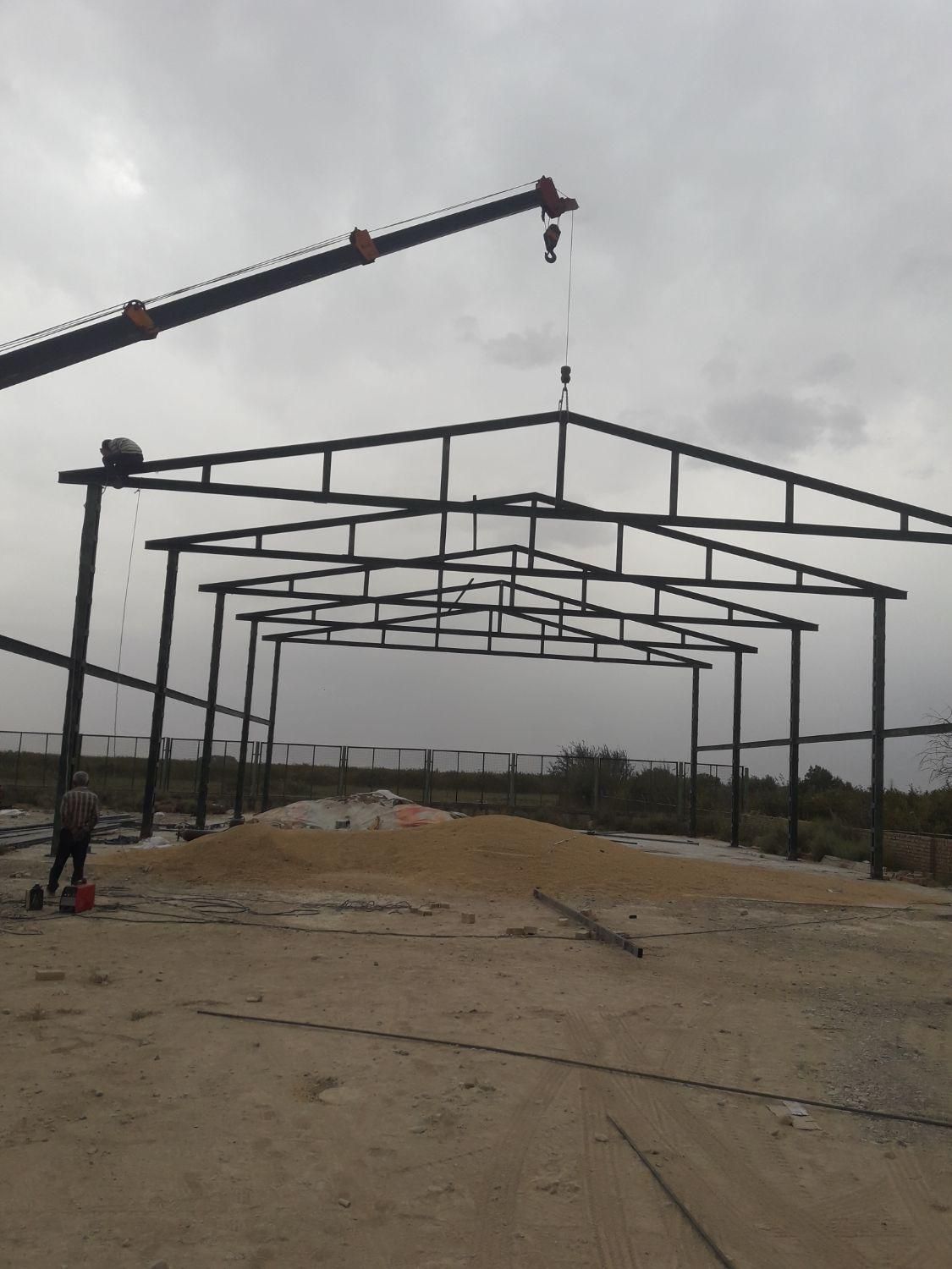 جوشکاری اسکلت فلزی جوشکار آهنگر سازه نگهبان|خدمات پیشه و مهارت|تهران, ستارخان|دیوار