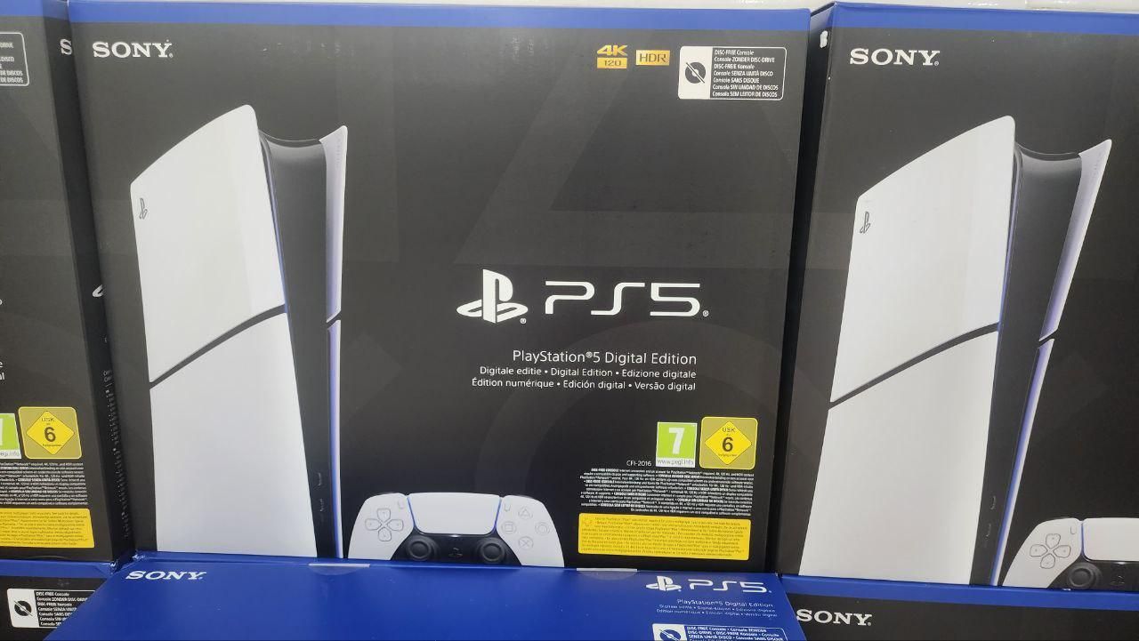Ps5 Slim Digital Region Europe 2016|کنسول، بازی ویدئویی و آنلاین|اردبیل, |دیوار